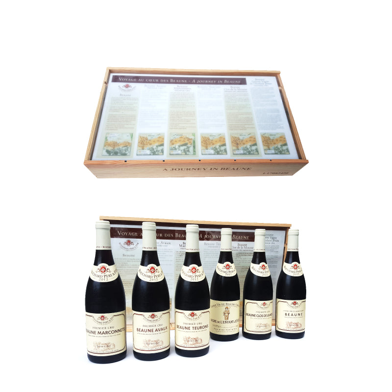 Bouchard Pere & Fils 'A Journey in Beaune' 2012 Collector Set of 6 750ml