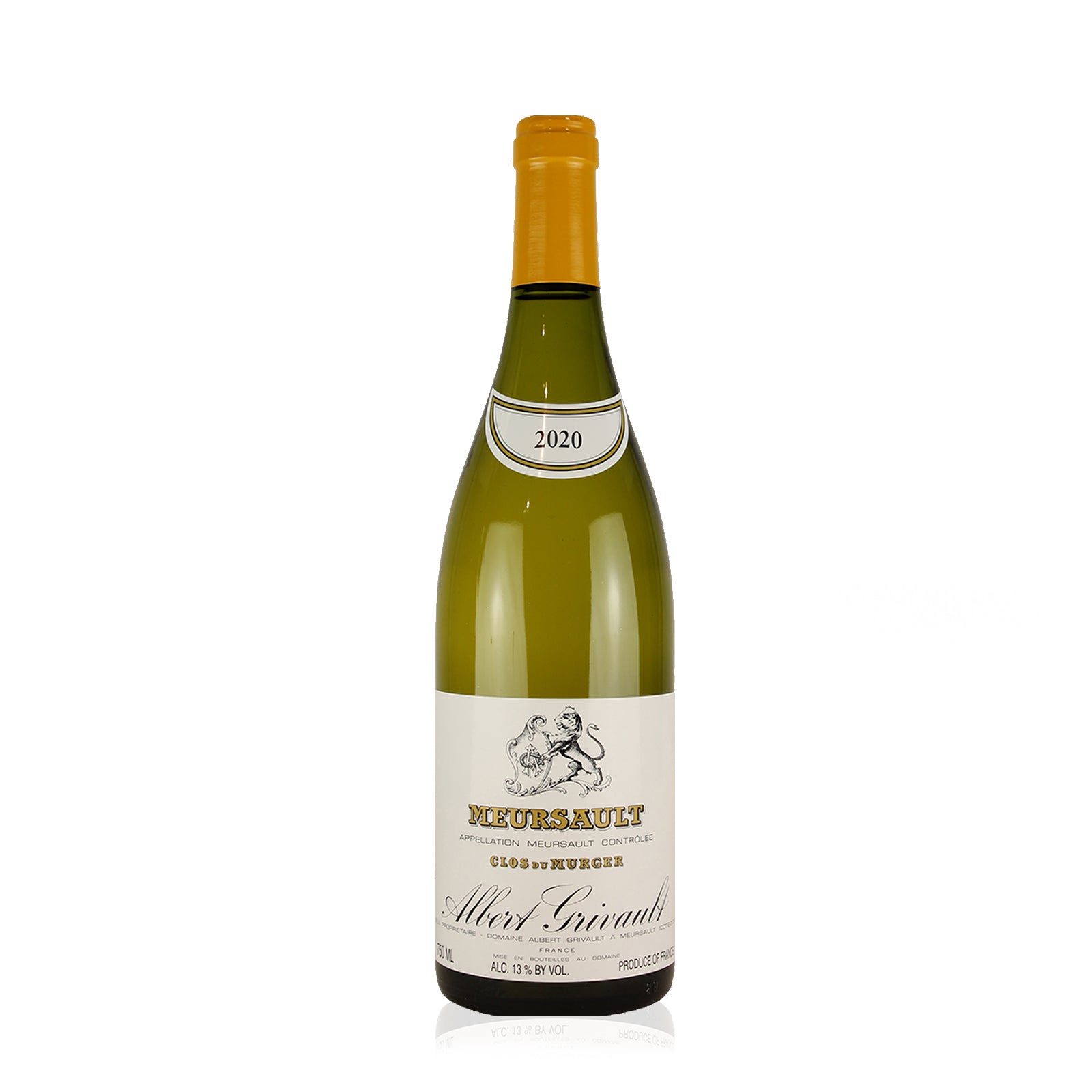 Domaine Albert Grivault Meursault Clos du Murger 2020 750ml