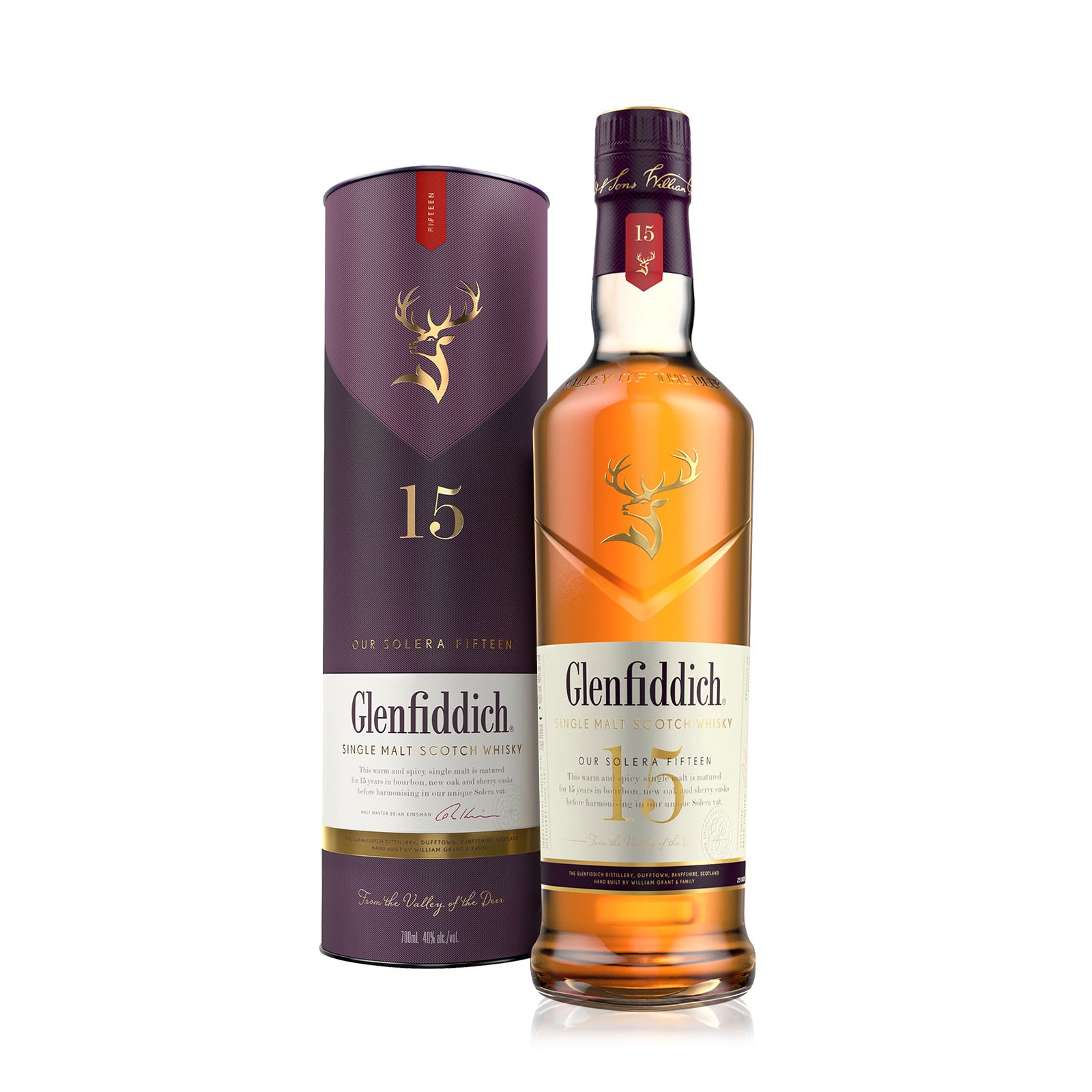 Glenfiddich Single Malt Whisky 15Yrs 700ml