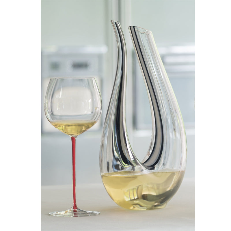 Riedel Decanter Fatto A Mano Amadeo Black White Black Optical 1756/00