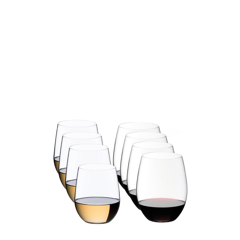 Riedel Glass O WIne Tumbler Cabernet/Merlot + Viognier 0414/05 Value Pack 5414/50 Set of 8