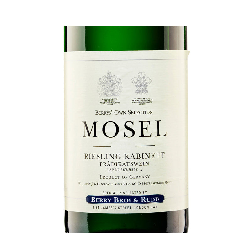 Berry Bros. & Rudd Mosel Riesling Kabinett J & H Selbach 2019 750ml