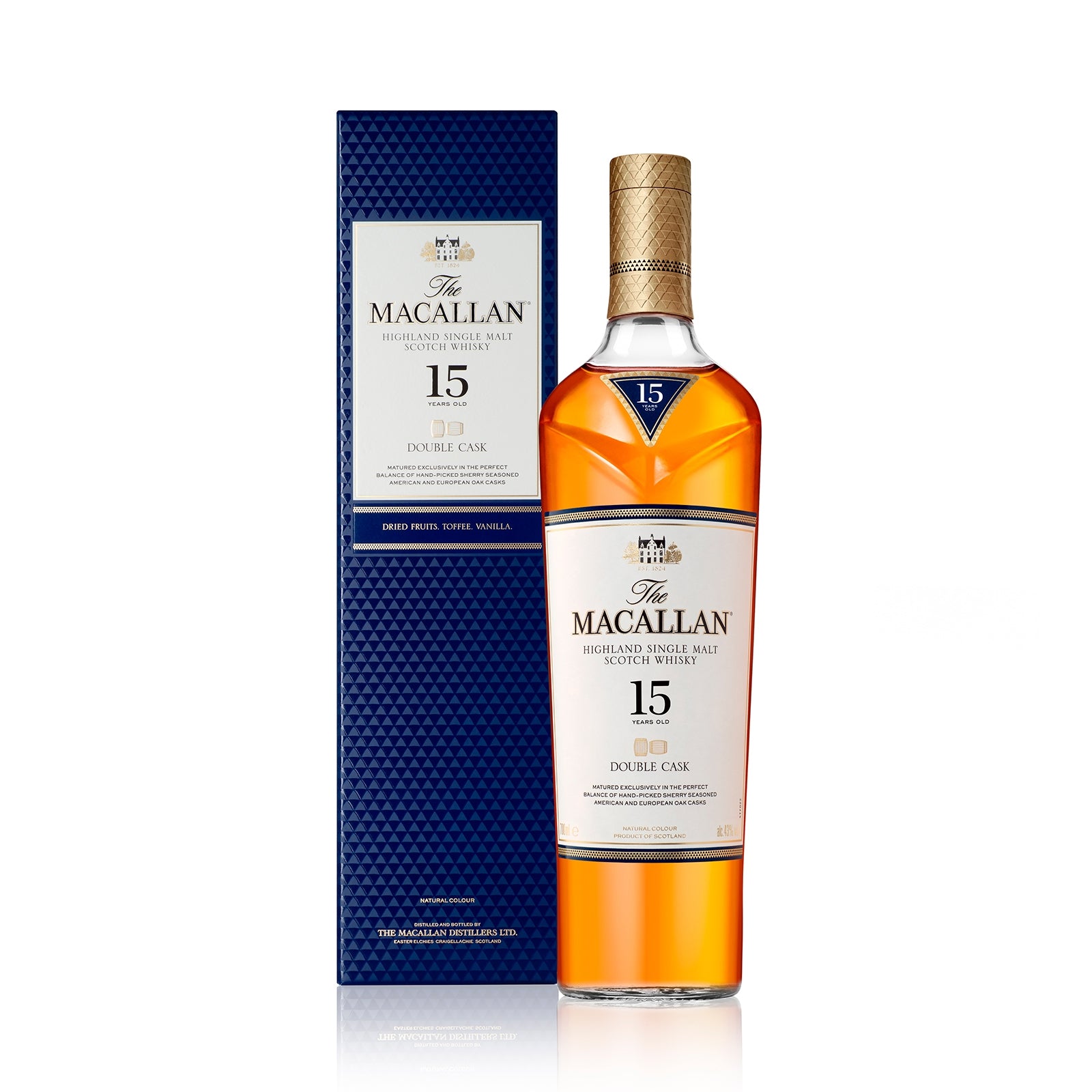 The Macallan Double Cask Single Malt Whisky 15Yrs 700ml