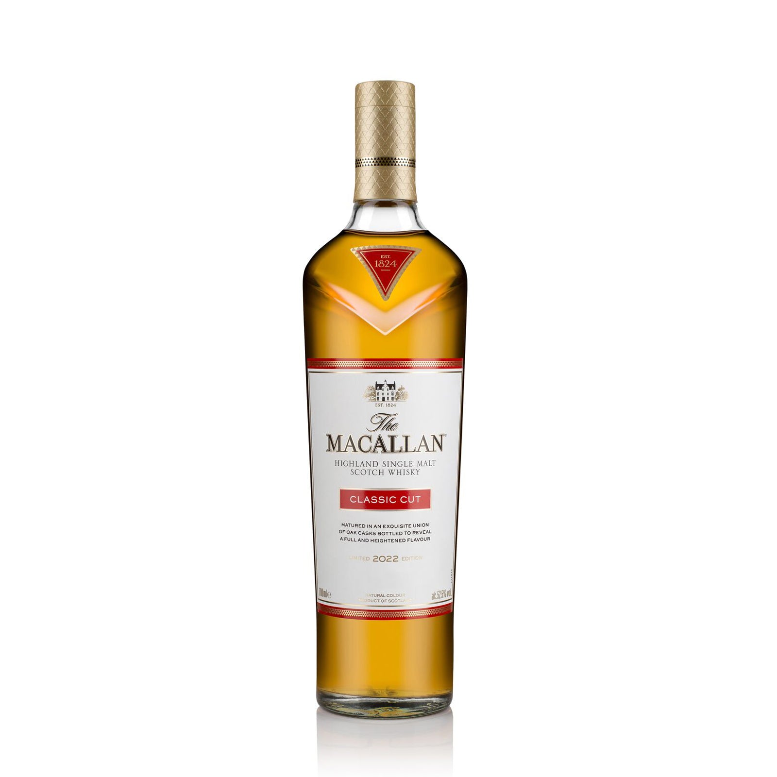 The Macallan Classic Cut 2022 Scotch Whisky 700ml * Complimentary 3-course whisky pairing dinner at Imbue with every 2 bottles purchased