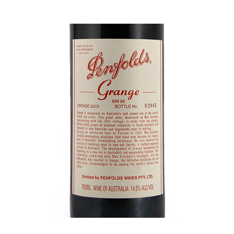 Penfolds Grange Shiraz 1991 750ml